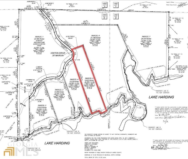 PARCEL5 Hinton Dr, Hamilton GA, 31811 land for sale