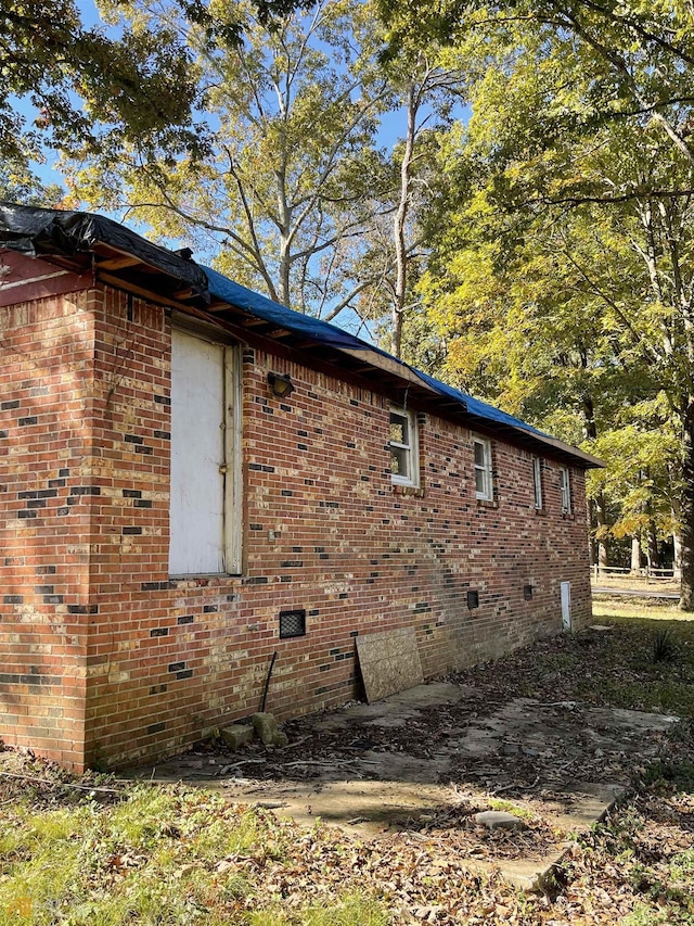 view of side of home