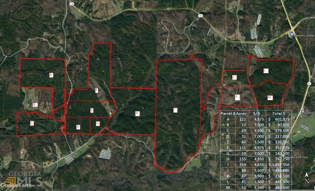 0 Taylor Town Rd Unit 9631-H, Ranger GA, 30734 land for sale