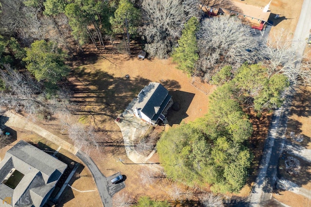 view of aerial view