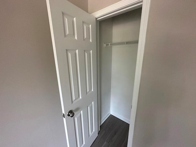 view of closet