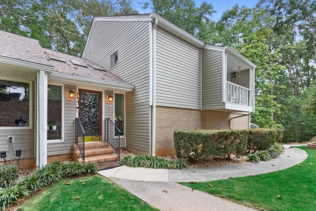 view of front of house