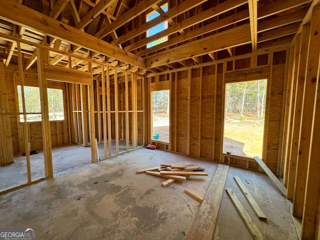 miscellaneous room with plenty of natural light