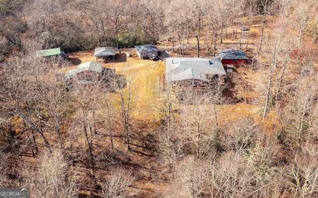 view of birds eye view of property