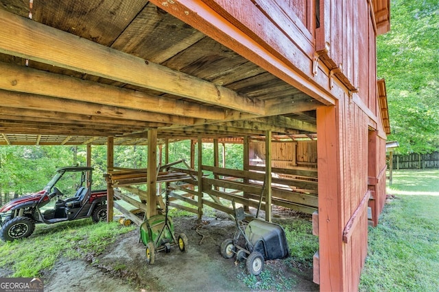 805 Quail Cove Cir, Warne, NC 28909 - view of outdoor structure featuring an exterior structure