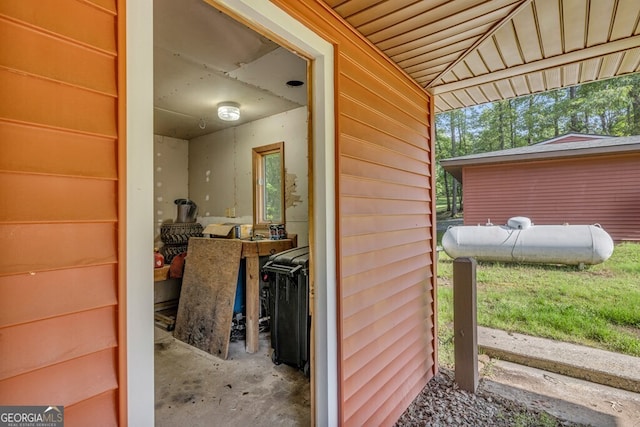 805 Quail Cove Cir, Warne, NC 28909 - view of exterior entry