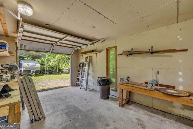 805 Quail Cove Cir, Warne, NC 28909 - view of garage