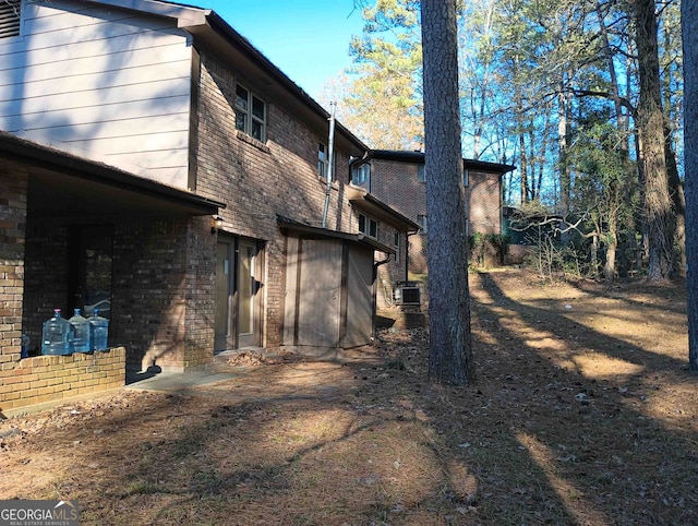 view of side of property