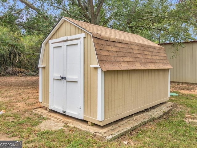 view of shed / structure