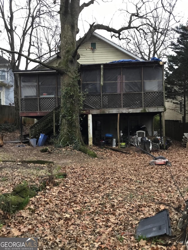 view of back of house