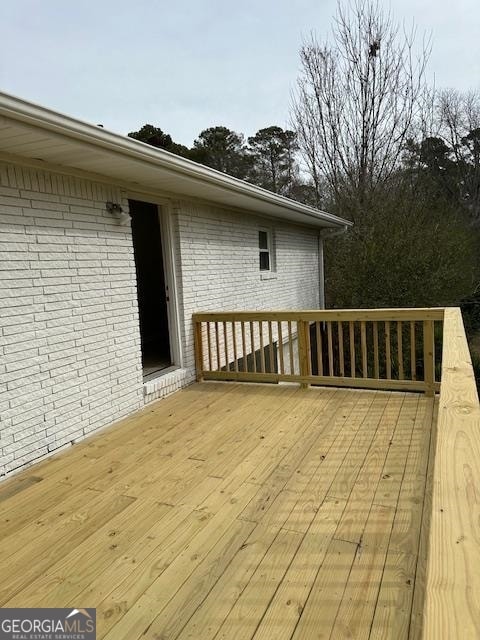 view of deck