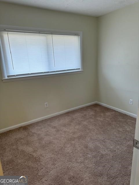 carpeted spare room featuring a healthy amount of sunlight