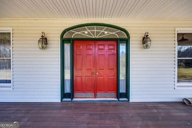 view of property entrance