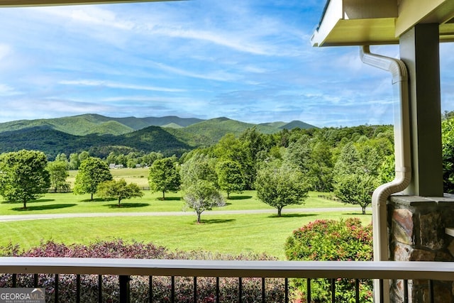 property view of mountains