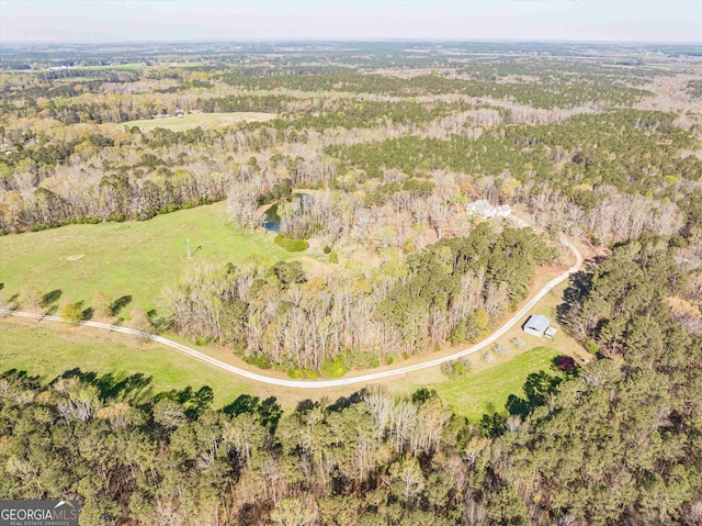 view of birds eye view of property