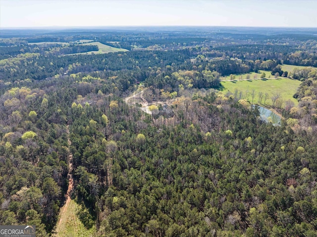 view of aerial view