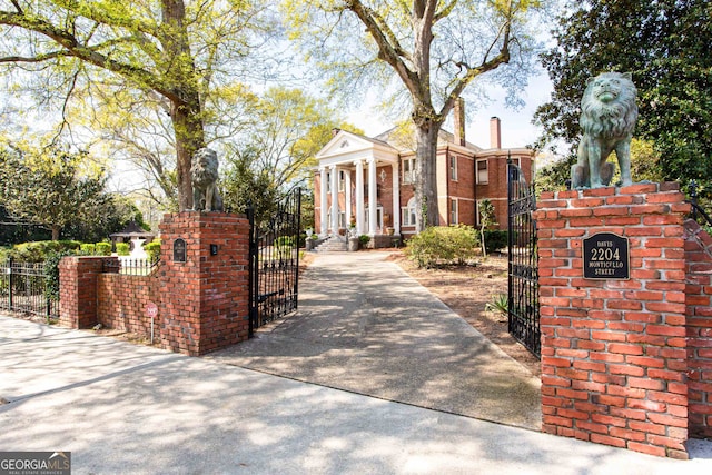 view of gate