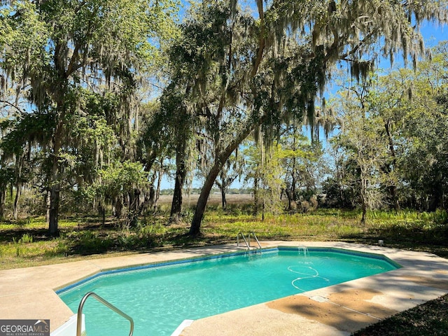 view of swimming pool