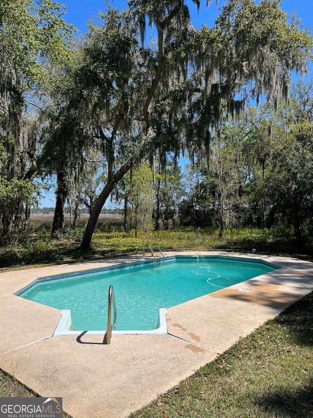 view of swimming pool