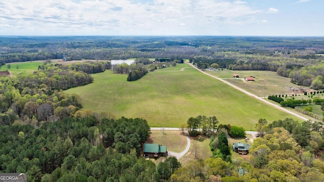 view of aerial view