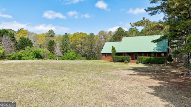 view of yard