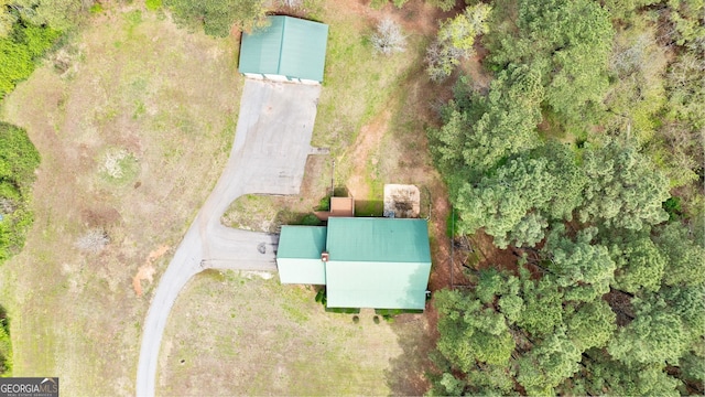 view of drone / aerial view