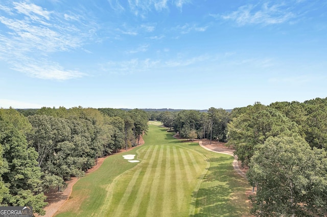 view of birds eye view of property