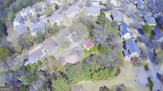 view of aerial view