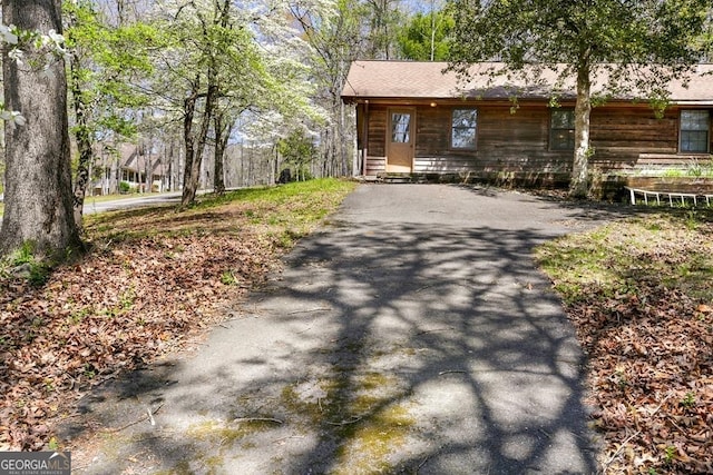 view of front of house