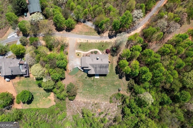 view of drone / aerial view