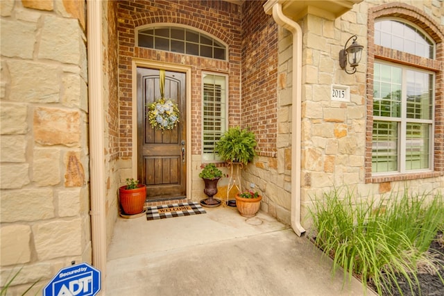 view of entrance to property