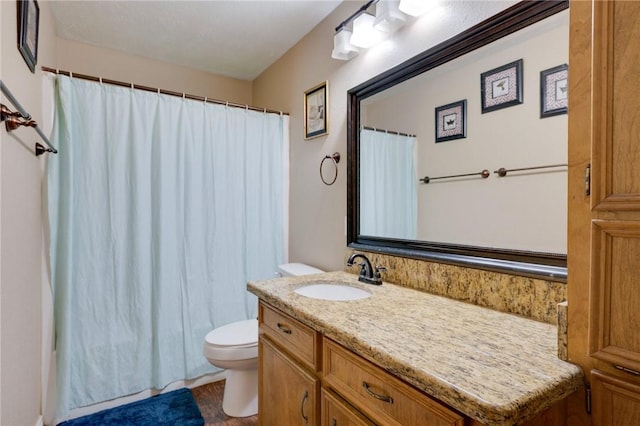 3108 Bluestem Dr, College Station, TX 77845 - bathroom with toilet and vanity