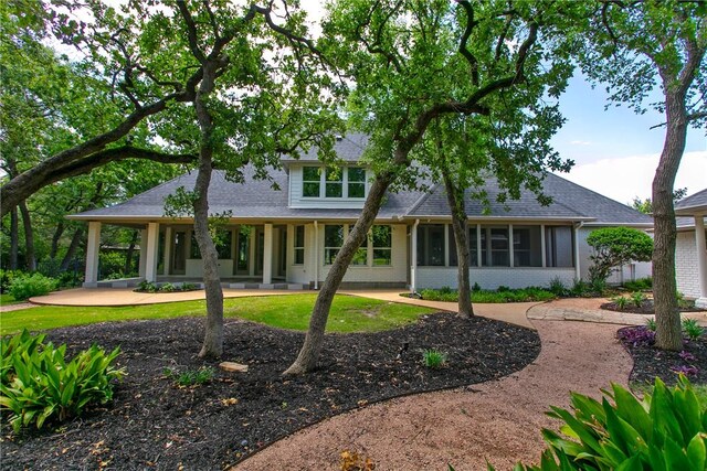 1107 Royal Adelade Dr, College Station, TX 77845 - water view featuring a forest