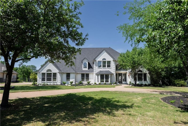 1107 Royal Adelade Dr, College Station, TX 77845 - view of front facade with a front lawn