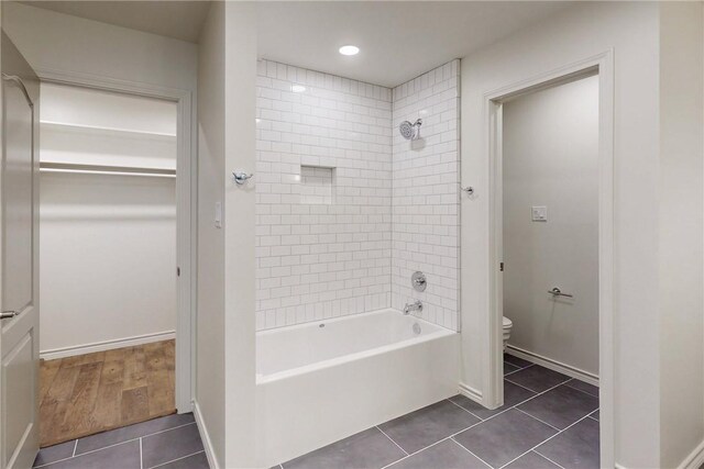 1107 Royal Adelade Dr, College Station, TX 77845 - bathroom view of tiled shower