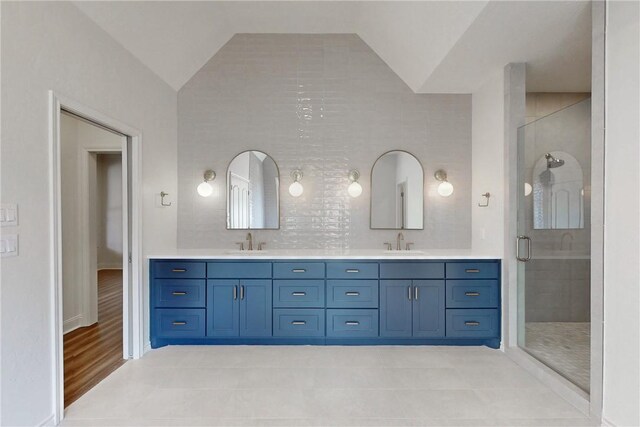 1107 Royal Adelade Dr, College Station, TX 77845 - detailed view of gray cabinetry and light countertops