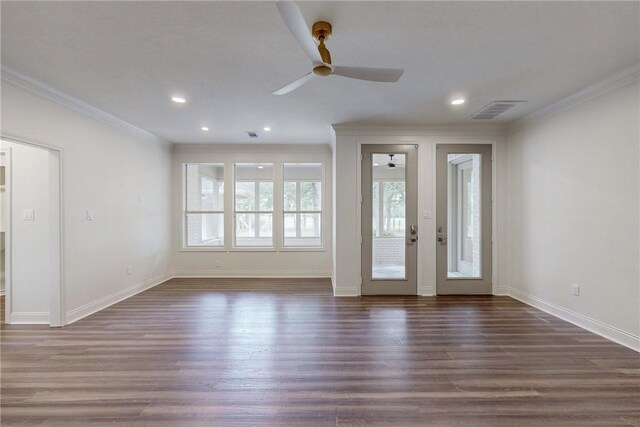 1107 Royal Adelade Dr, College Station, TX 77845 - interior space with dark wood-type flooring