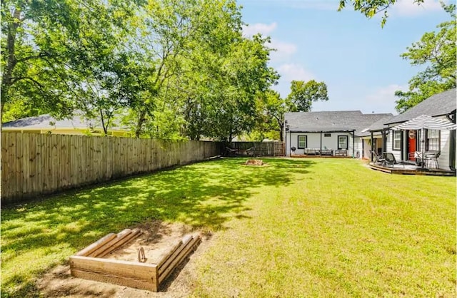 1017 Milner Dr, College Station, TX 77840 - view of yard
