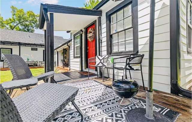 1017 Milner Dr, College Station, TX 77840 - view of deck