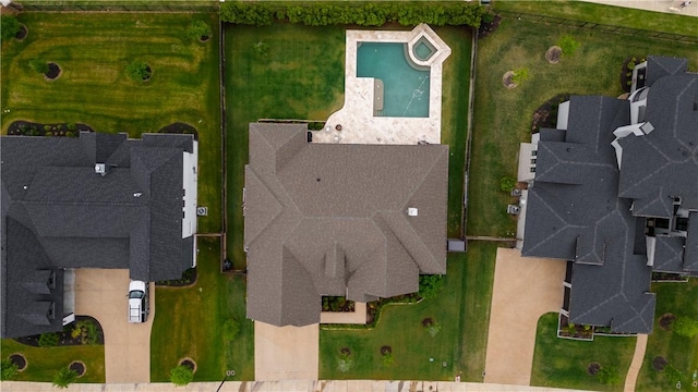 drone / aerial view