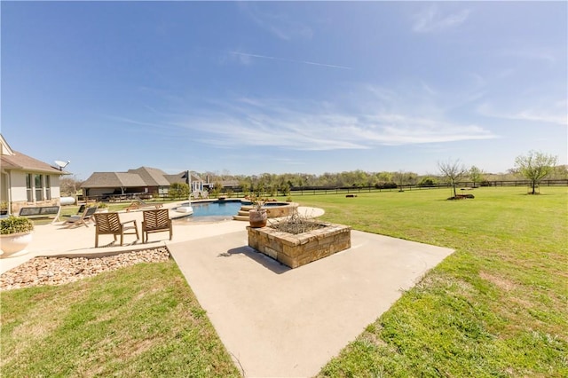 5149 Mandarin Way, College Station, TX 77845 - view of patio / terrace with an outdoor pool