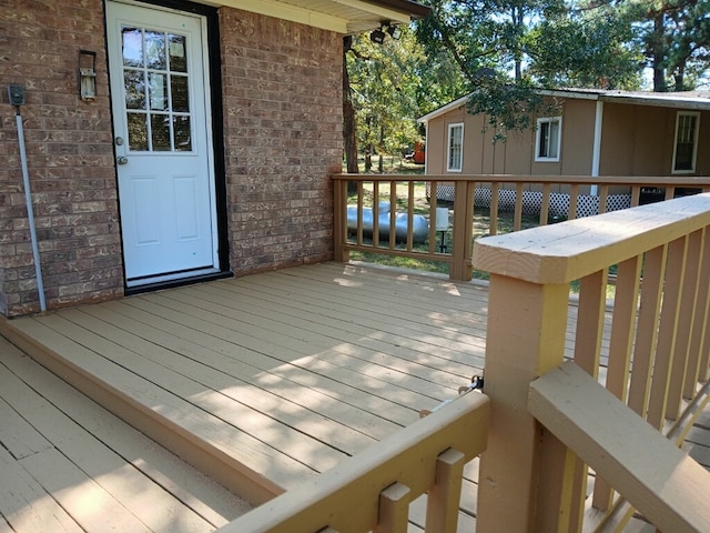 view of deck