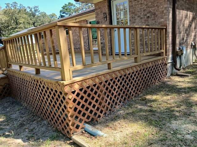 10933 Clyde Accord Rd, Franklin, TX 77856 - view of wooden terrace