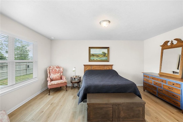 219 Cross Ln, Caldwell, TX 77836 - bedroom featuring light wood-type flooring