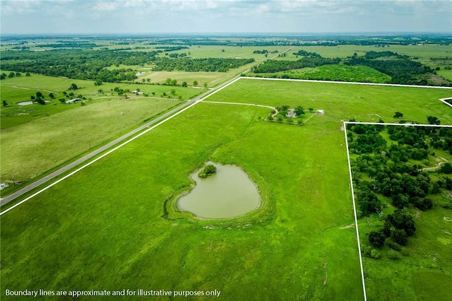 18222 N Fm 486, Buckholts, TX 76518 - aerial view featuring a rural view
