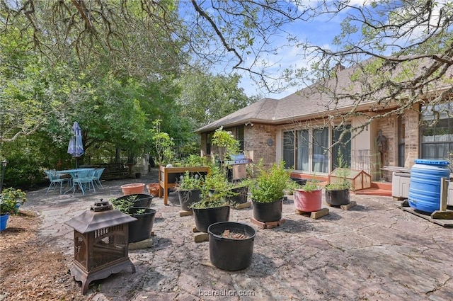 view of patio