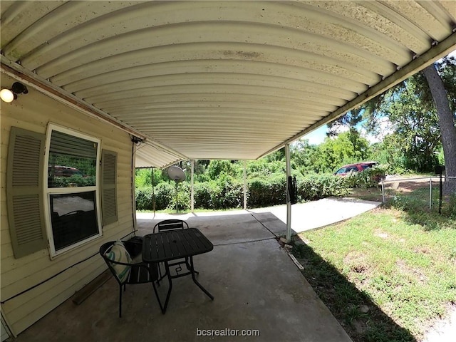 view of patio