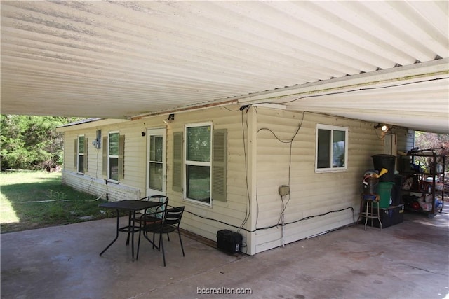 view of patio / terrace