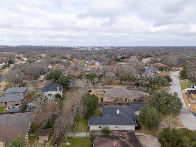 birds eye view of property featuring a residential view