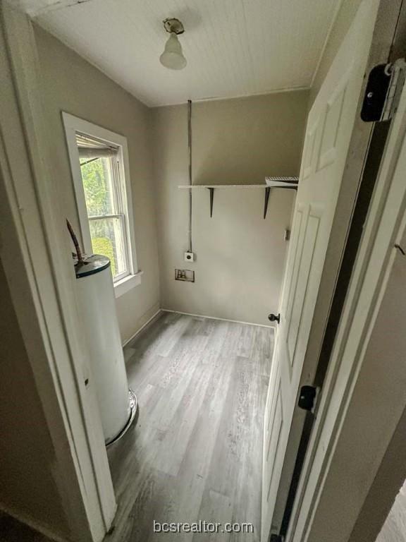 washroom featuring light hardwood / wood-style flooring